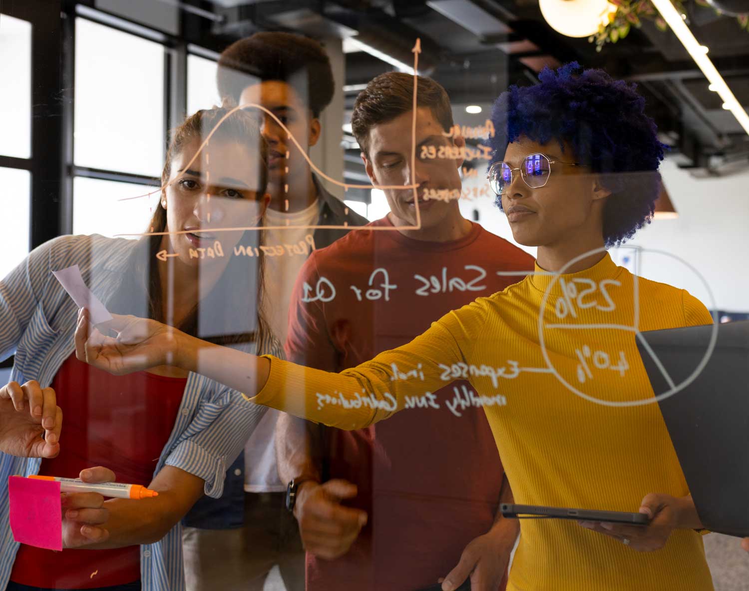 Visual representation of internal branding in action—aligning teams around BrandMadeFuture’s core values, brand voice, and AI-powered communication systems to foster culture-driven growth and consistency.